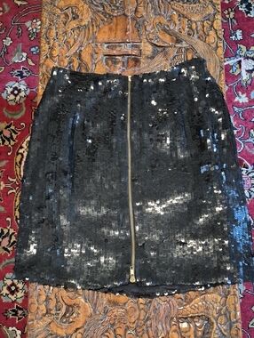 MODI 80s Sequined Mini Silk With Zipper 6/8